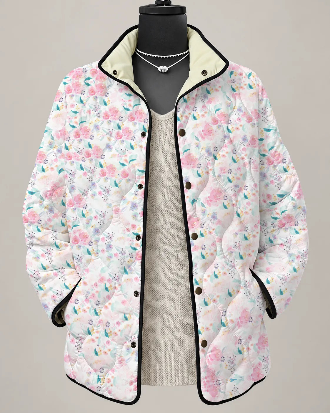 Vivienne - Meadow Bloom Quilted Jacket