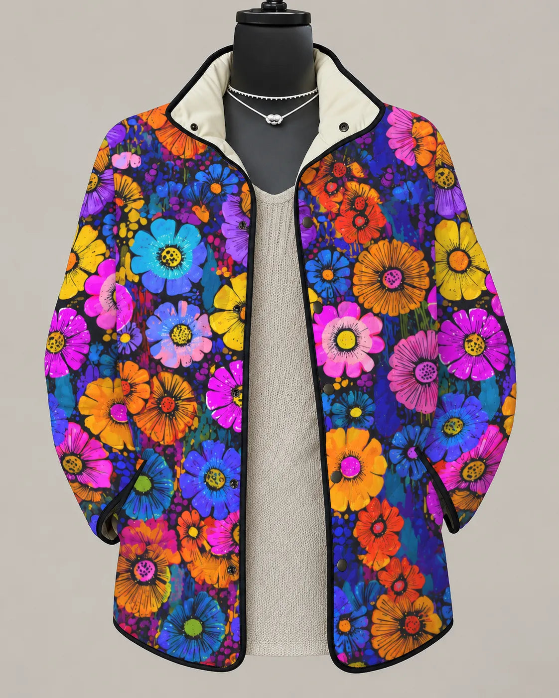 Elowen - Patchwork Quilted Jacket