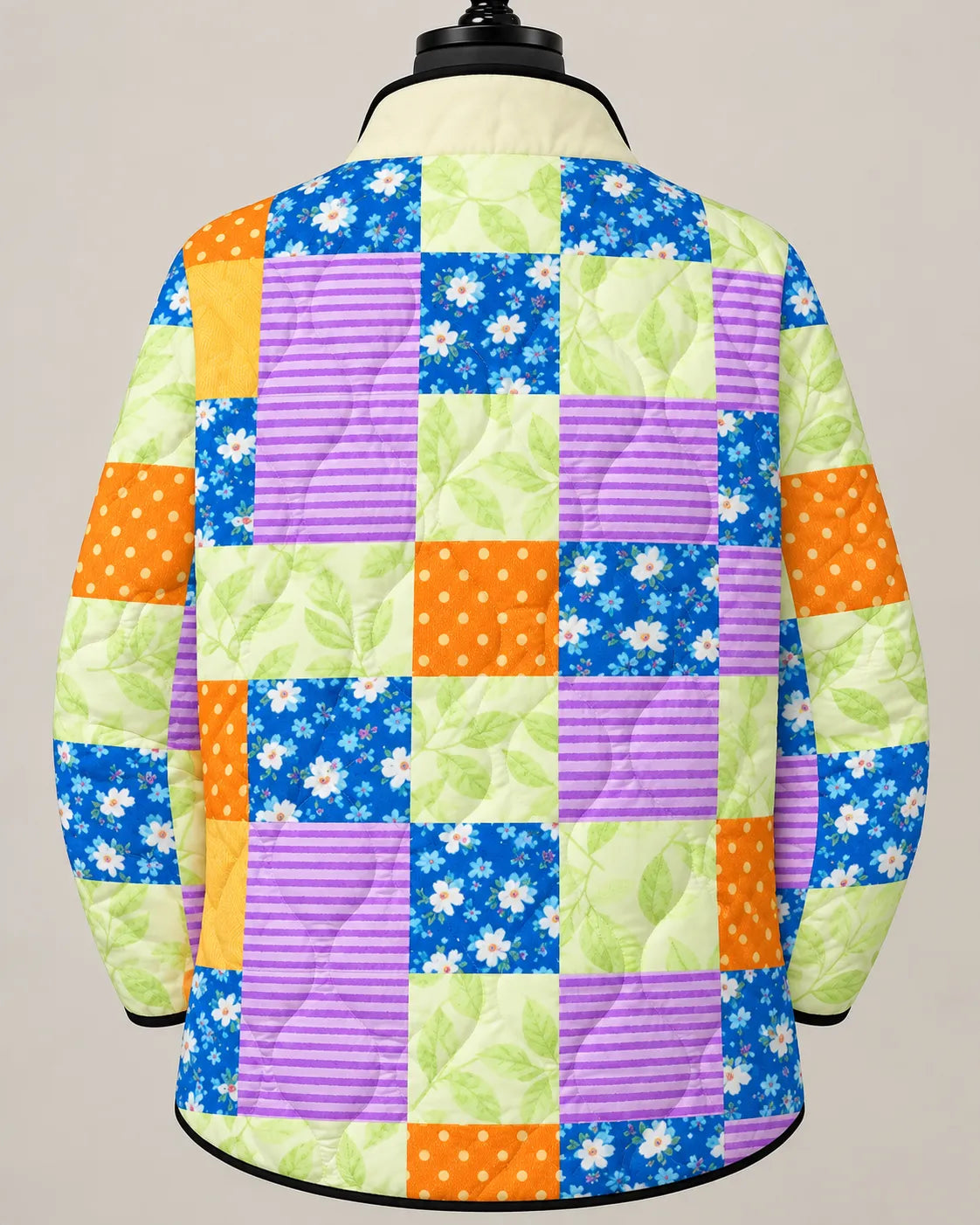 Elowen - Patchwork Quilted Jacket