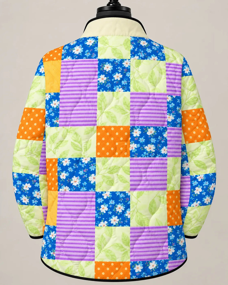 Elowen - Patchwork Quilted Jacket