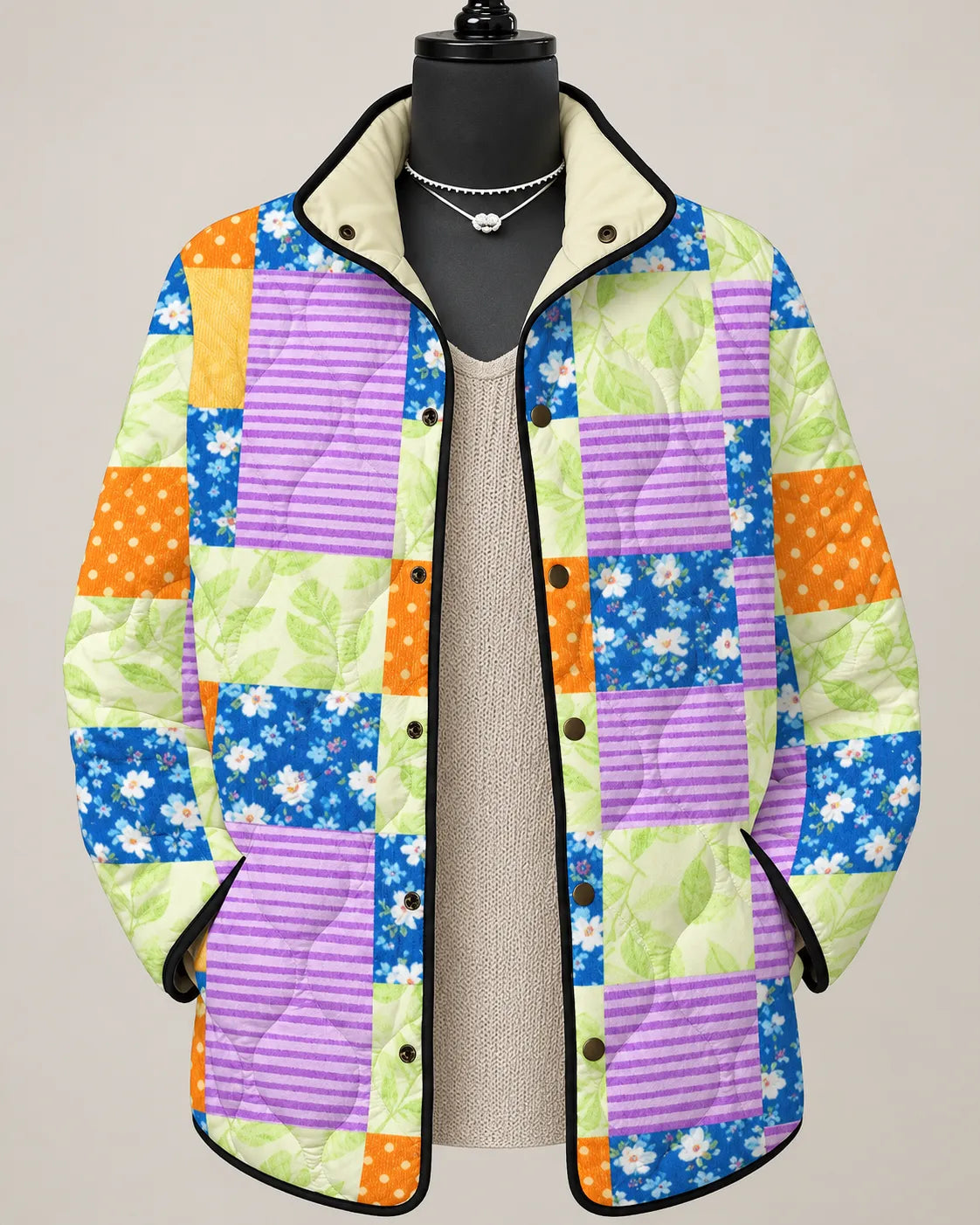 Vicki - Soft Leopard Print Jacket