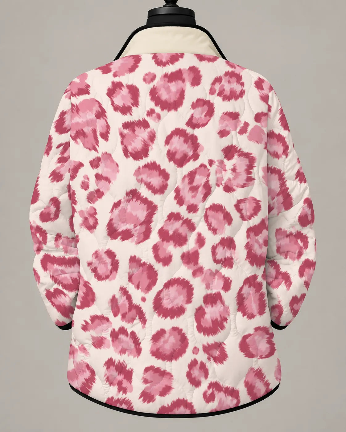 Vicki - Soft Leopard Print Jacket