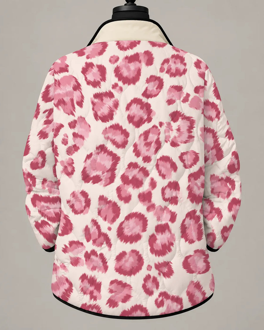 Vicki - Soft Leopard Print Jacket