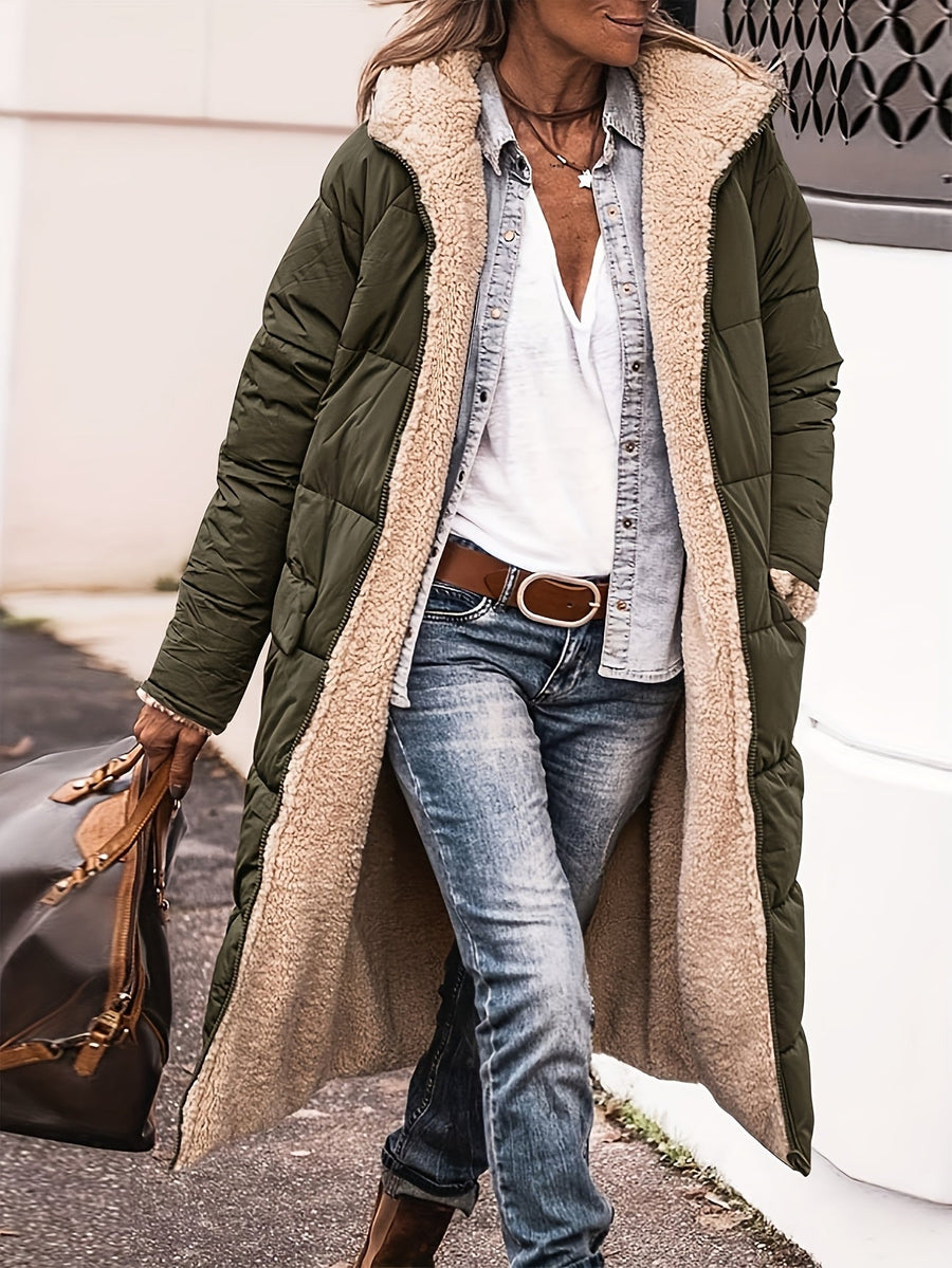 Bernadette - Reversible Fleece-Lined Winter Coat