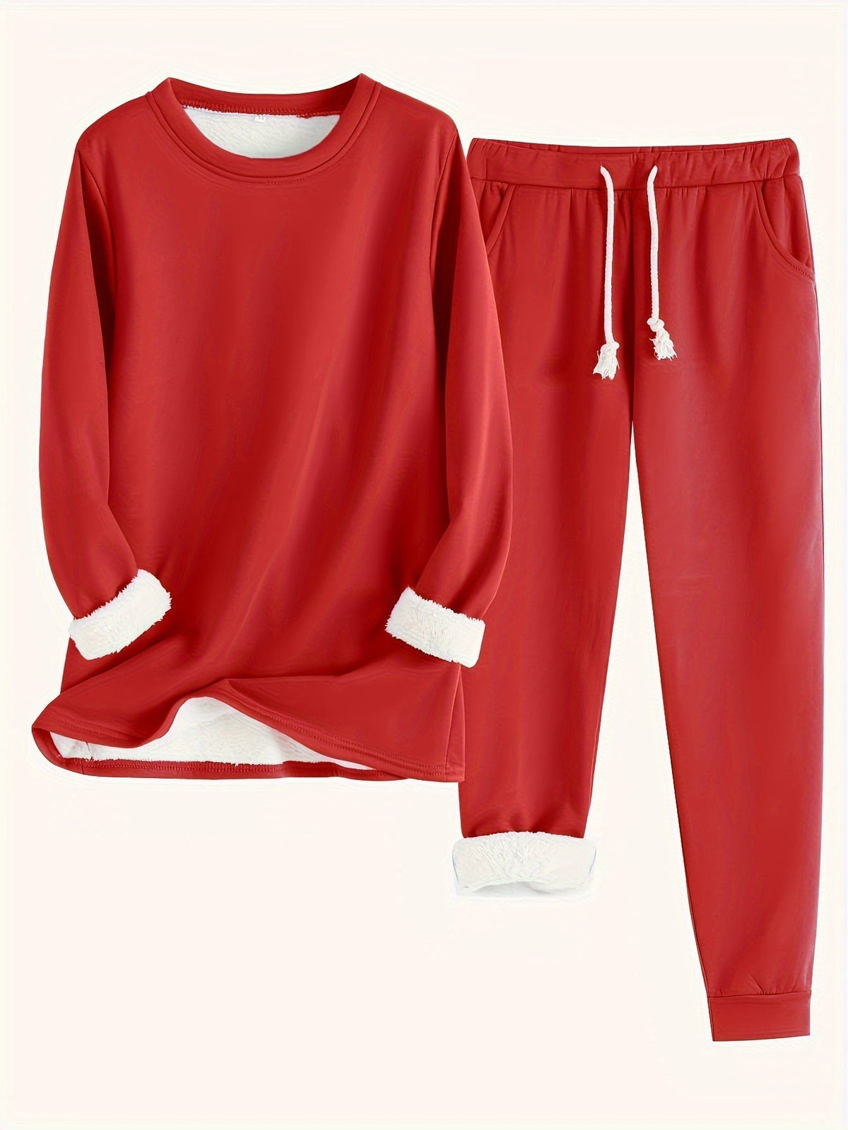 Riley – Cozy Fleece Lounge Set