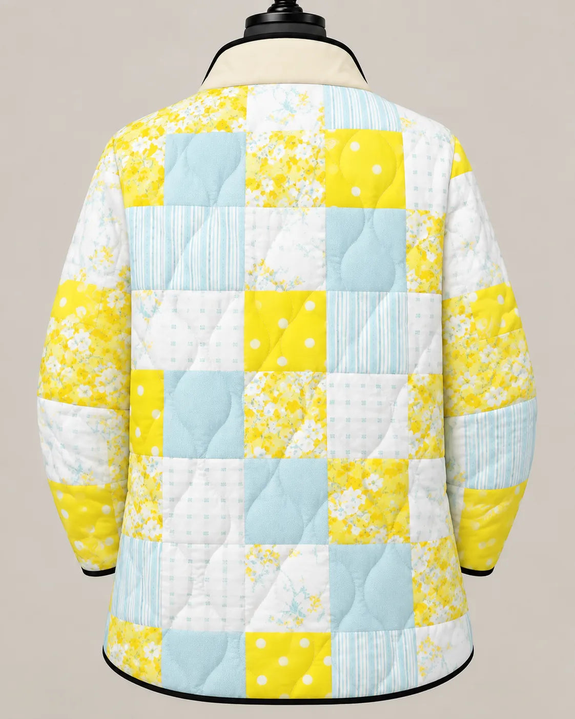 Bonnie - Sunlit Patchwork Quilted Jacket