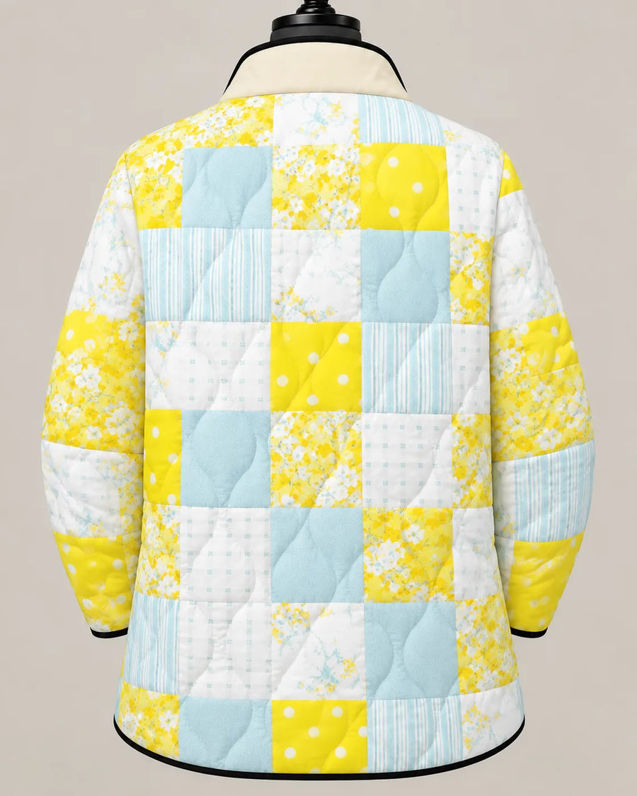 Bonnie - Sunlit Patchwork Quilted Jacket