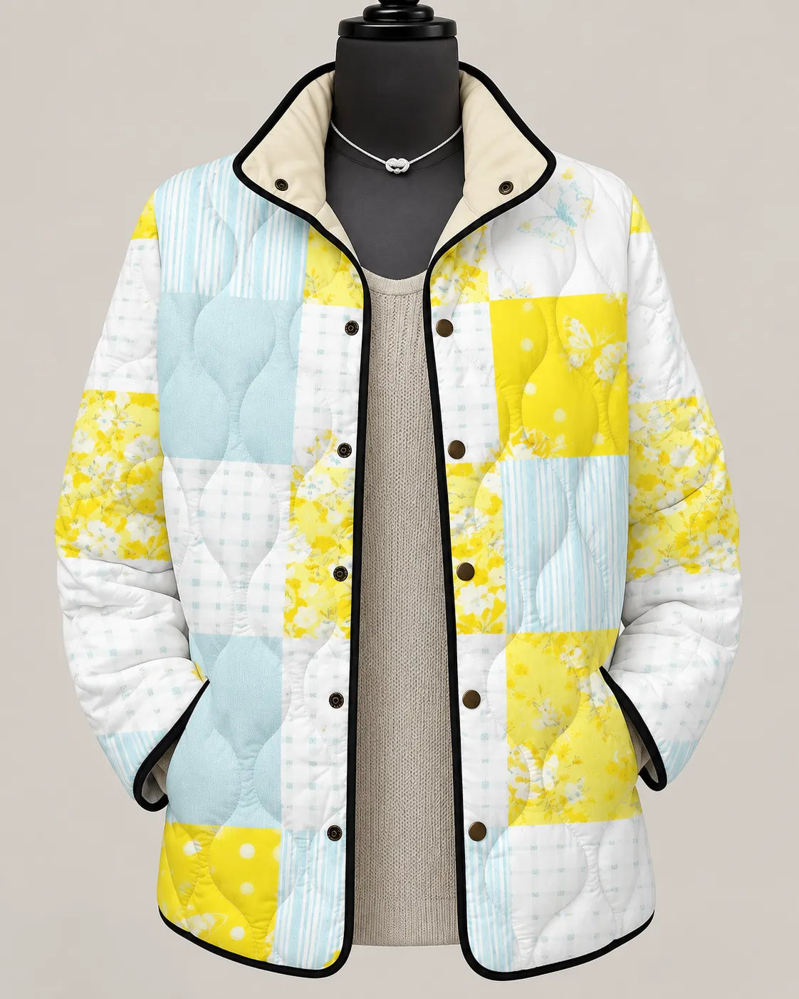 Marigold - Cheerful Bloom Print Jacket