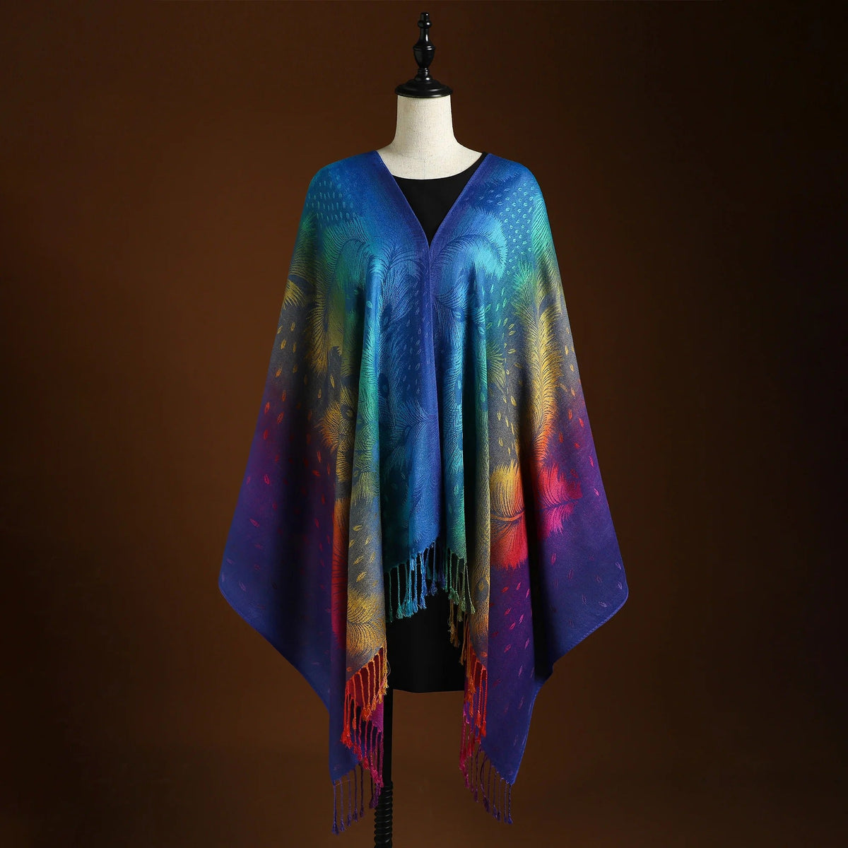 Hollis & June | Maren Boho Cashmere Wrap