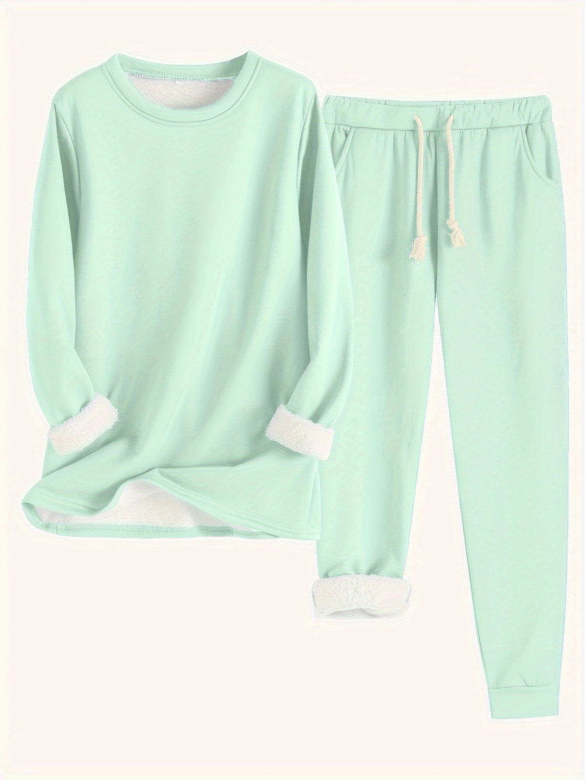 Riley – Cozy Fleece Lounge Set