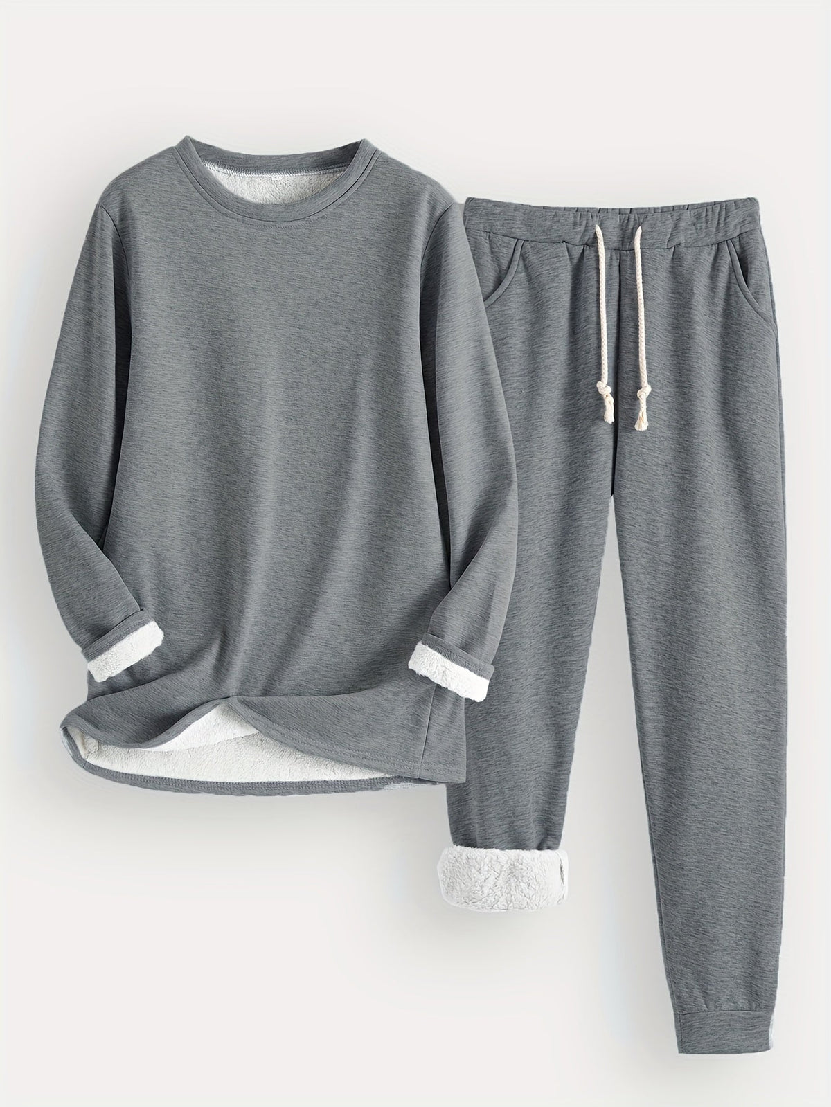 Riley – Cozy Fleece Lounge Set