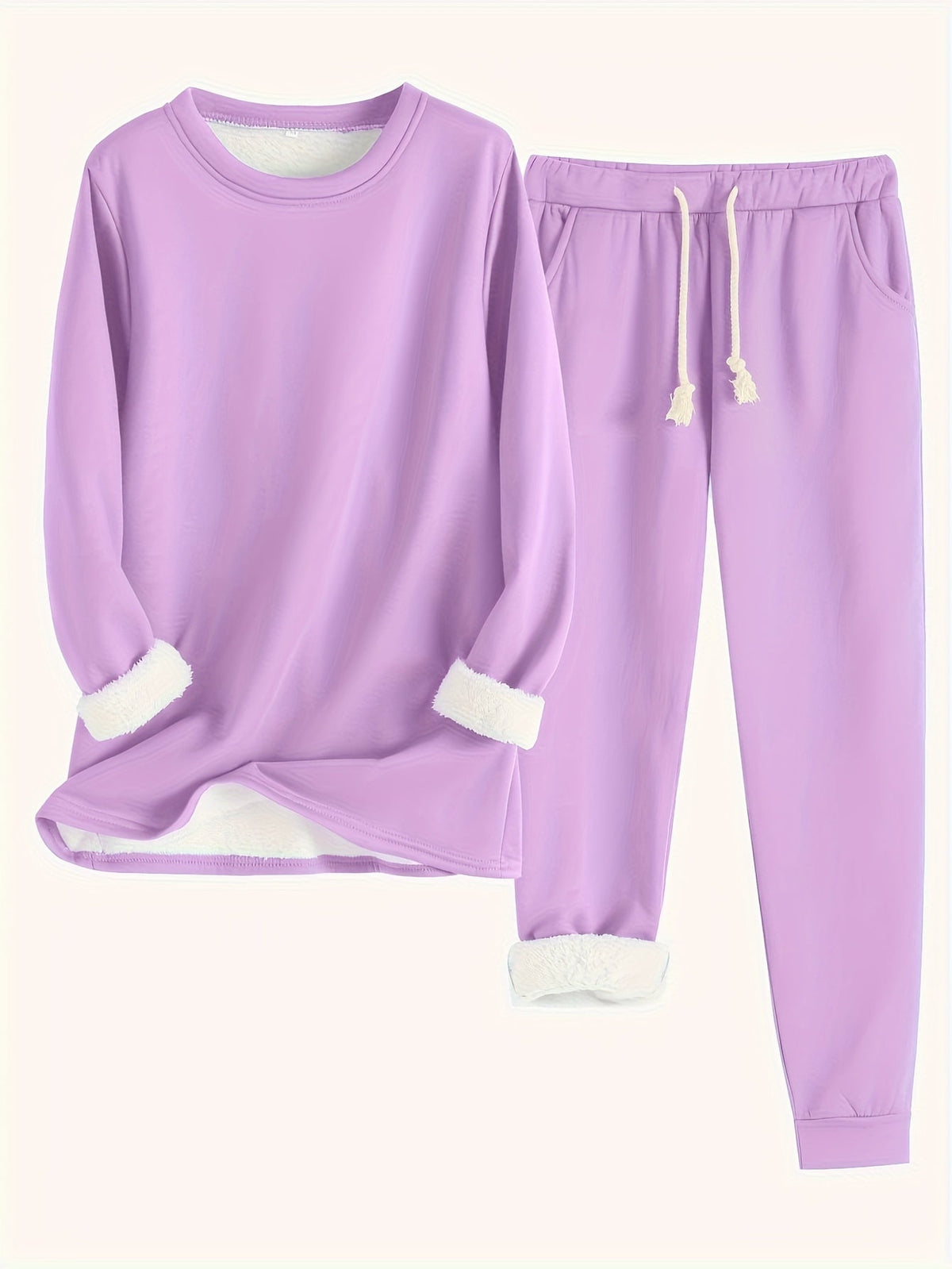 Riley – Cozy Fleece Lounge Set