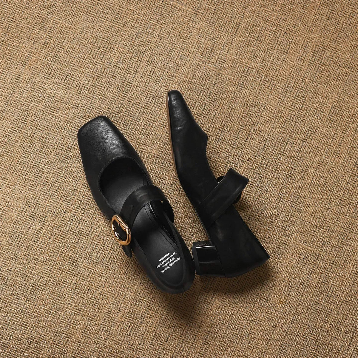 Vivi - Genuine Leather Mary Jane Heels