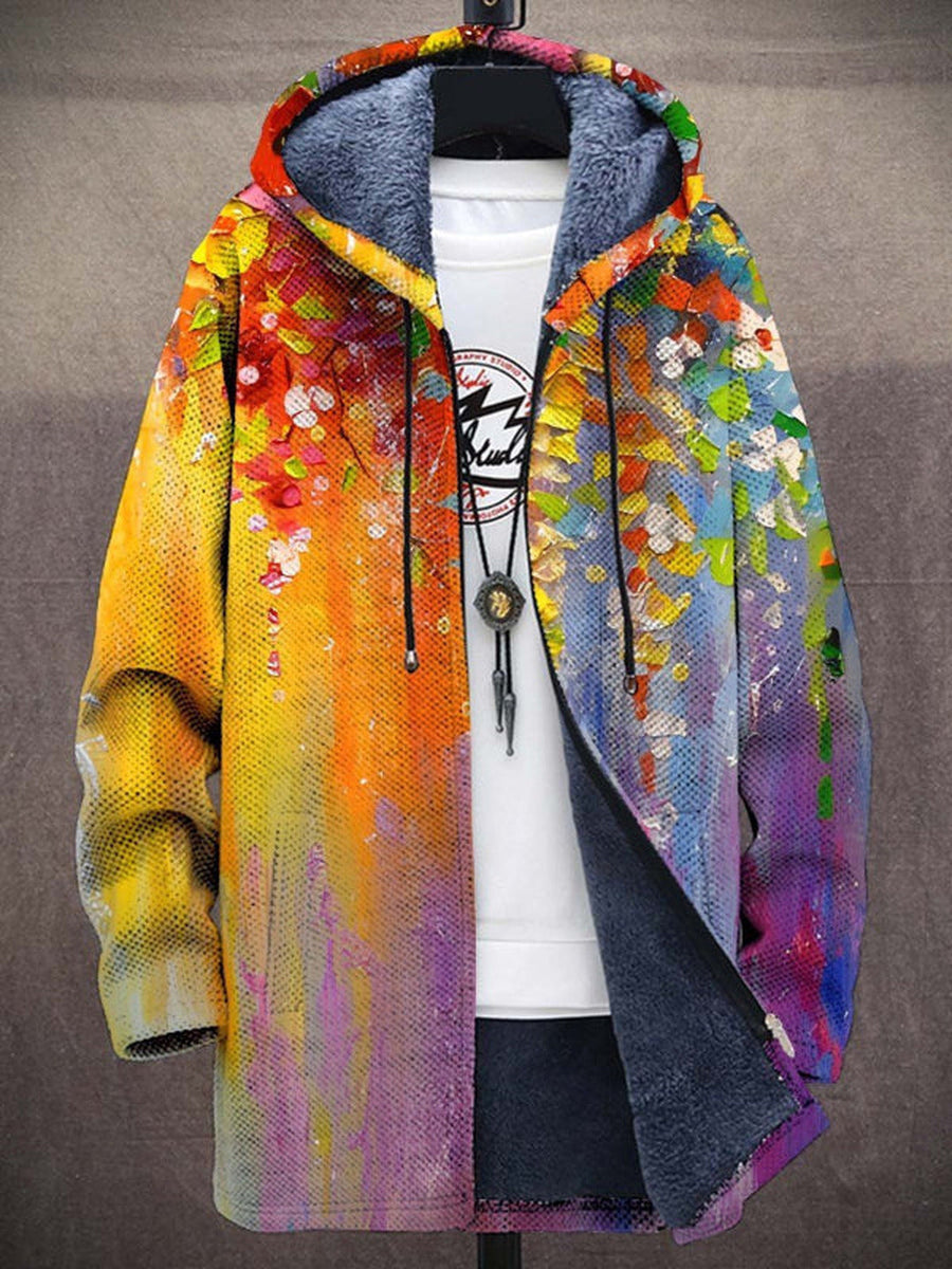 Wendy - Floral Luxury Art Coat