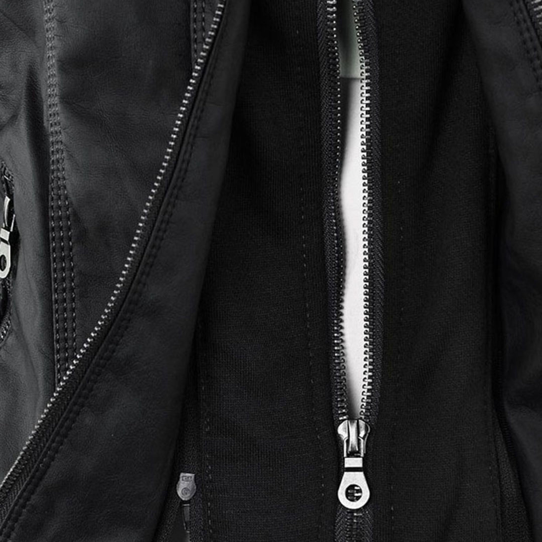 Callista - Hooded Moto Jacket