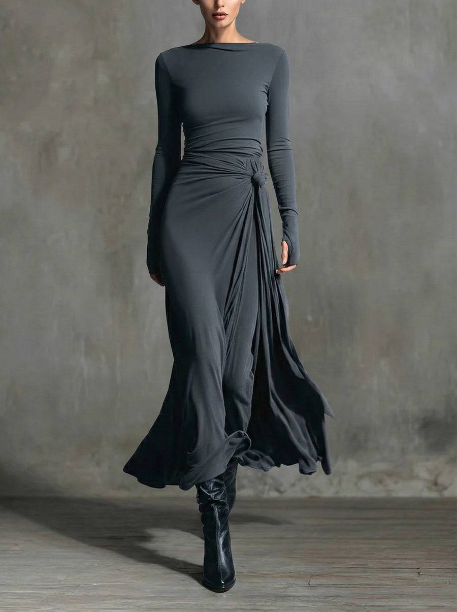 Naiara - Maxi Dress with Side Knot