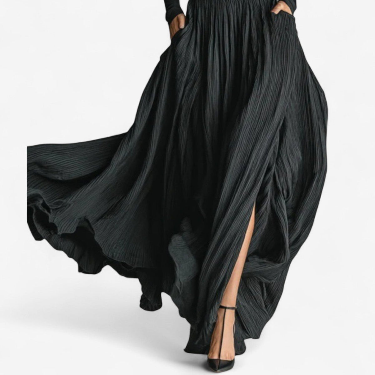 Raquel - High Waist Maxi Dress