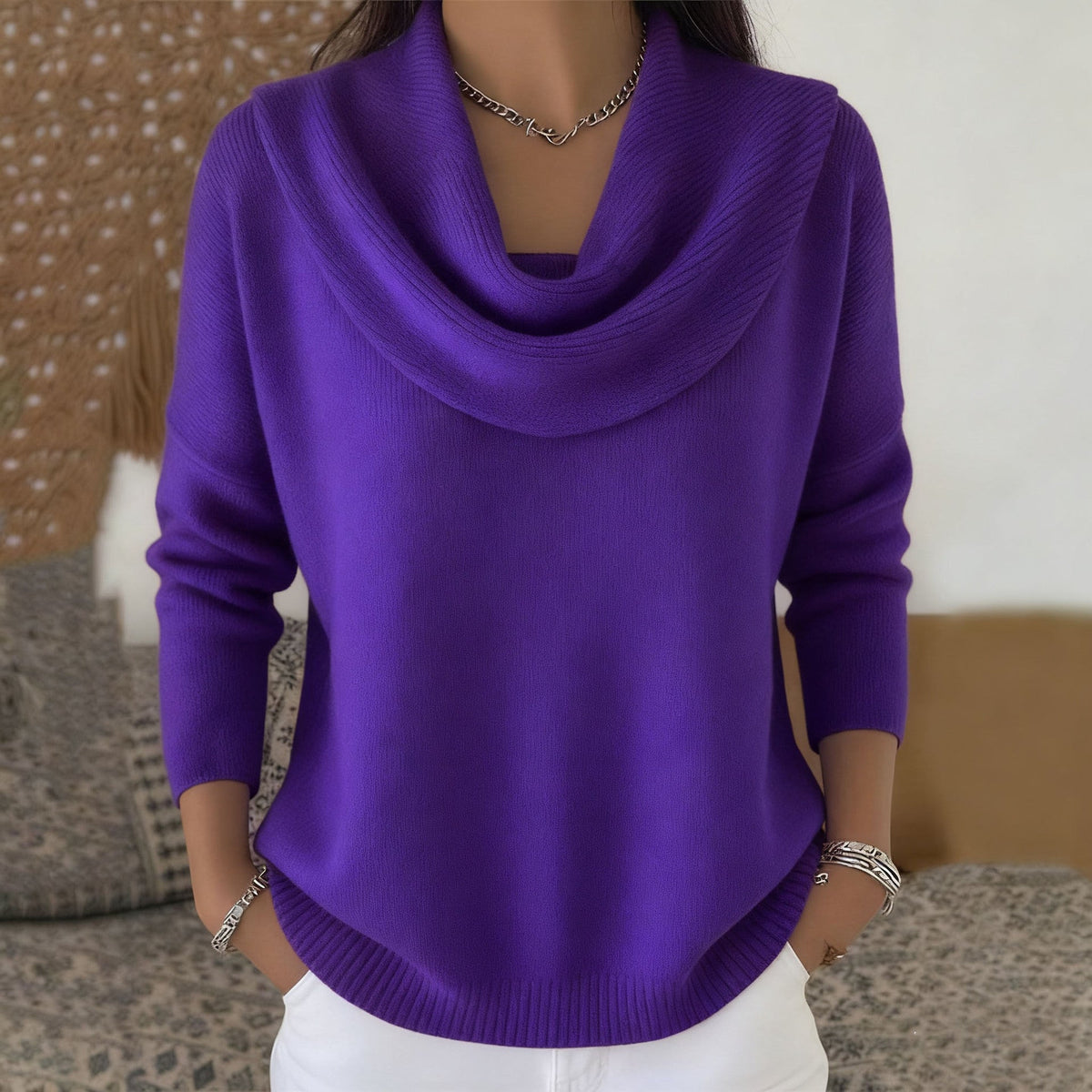 Ellen - Cowl Neck Sweater