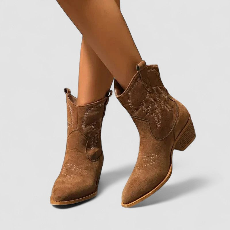 Lillian - Orthopedic Western Boots