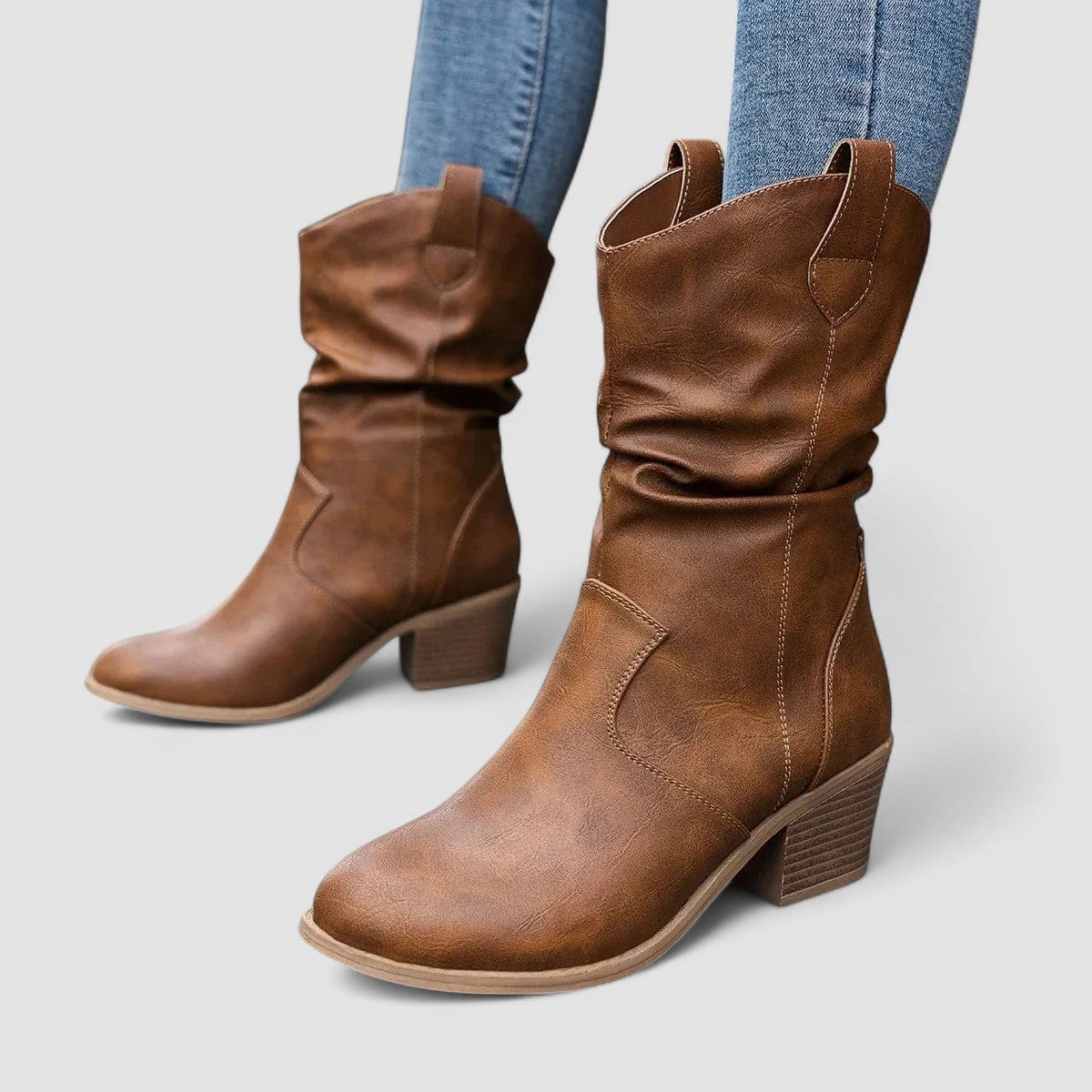 Vivian - Orthopedic Leather Boots