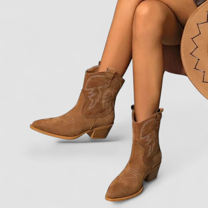 Lillian - Orthopedic Western Boots