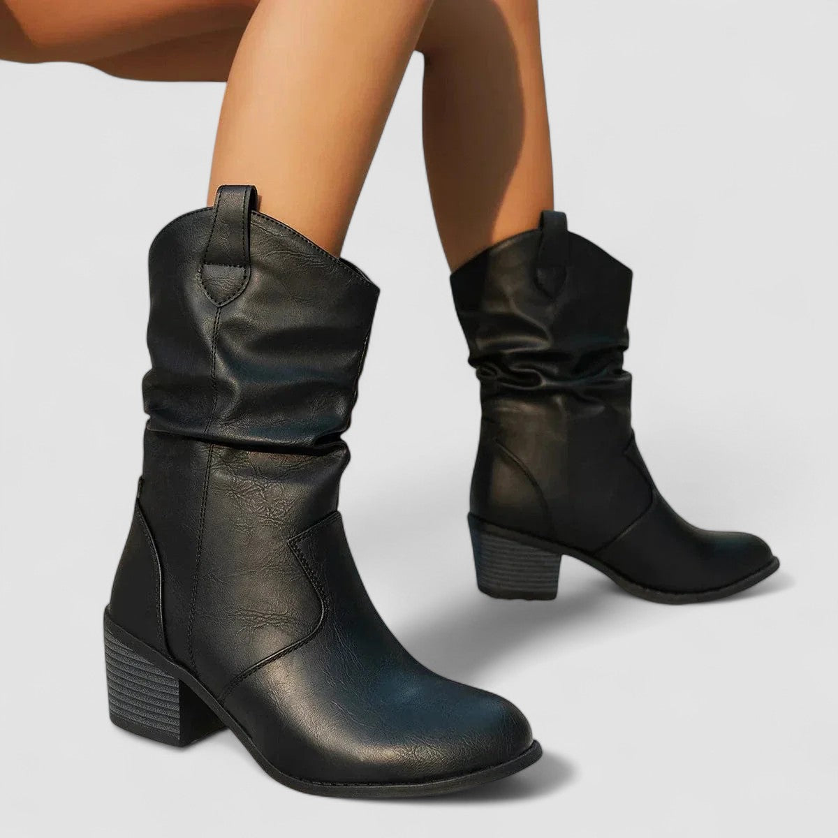 Vivian - Orthopedic Leather Boots