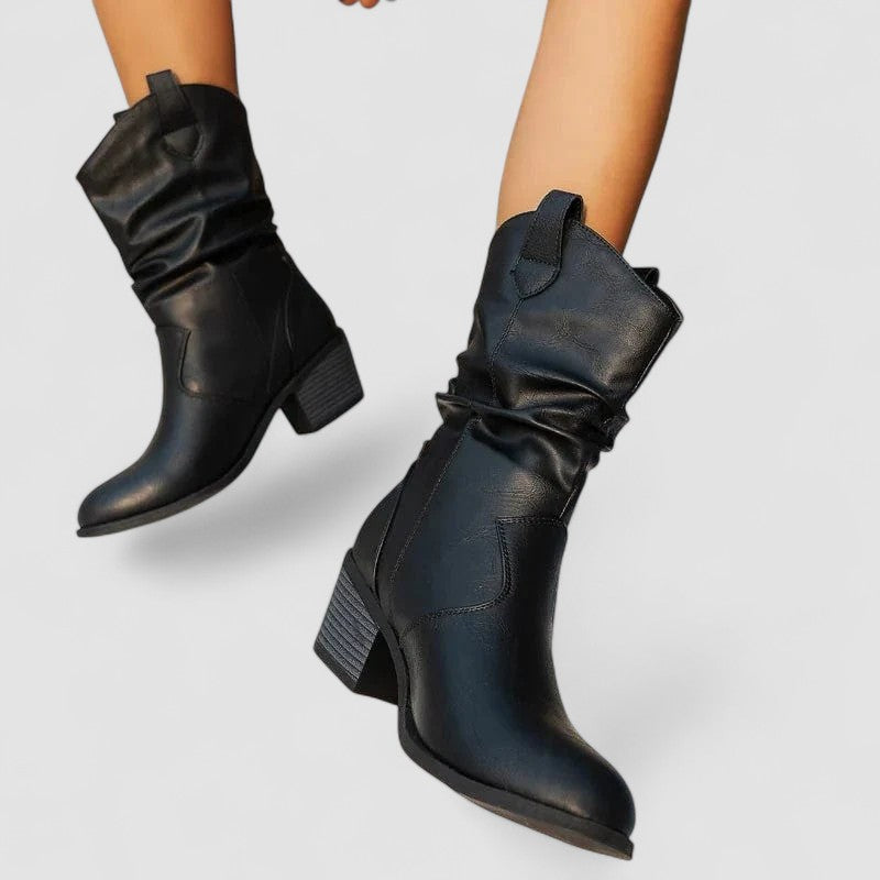 Vivian - Orthopedic Leather Boots