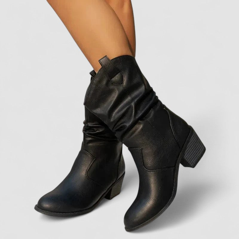 Vivian - Orthopedic Leather Boots