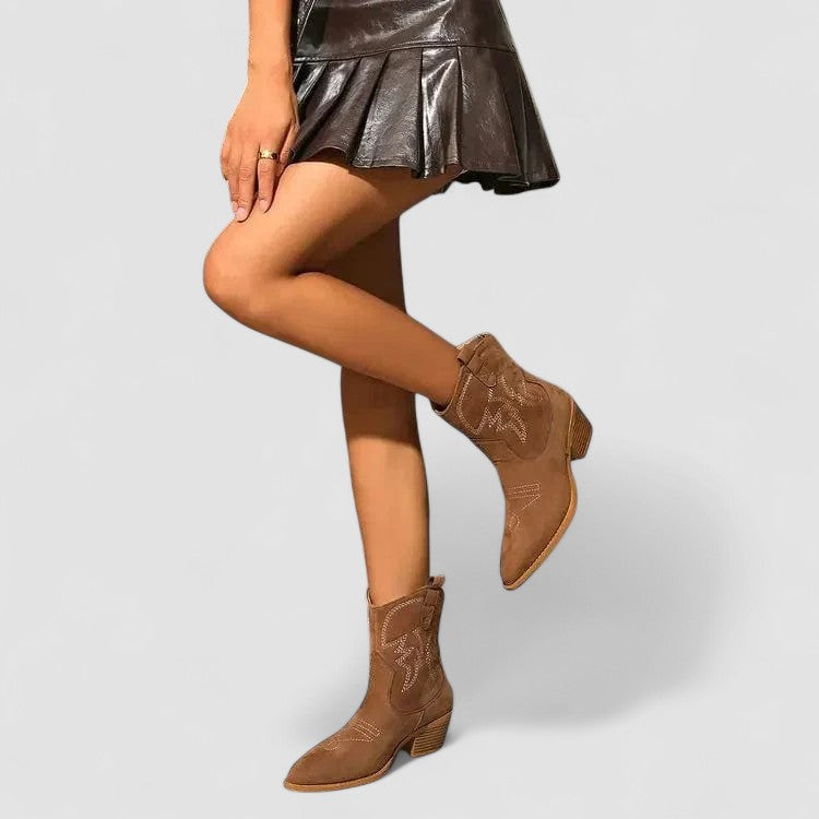 Lillian - Orthopedic Western Boots