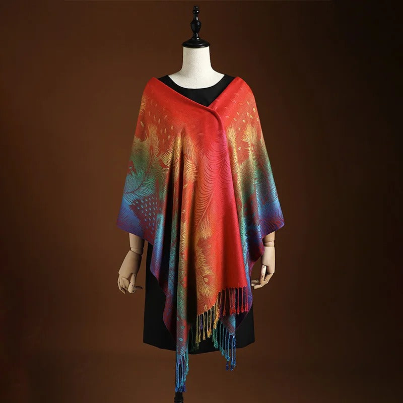 Hollis & June | Maren Boho Cashmere Wrap