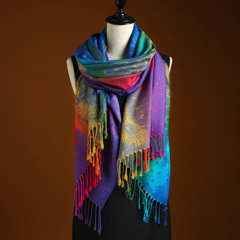 Hollis & June | Maren Boho Cashmere Wrap