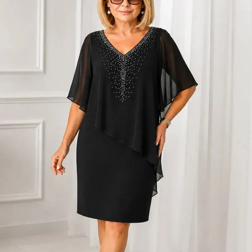 Celeste - Elegant Draped Dress