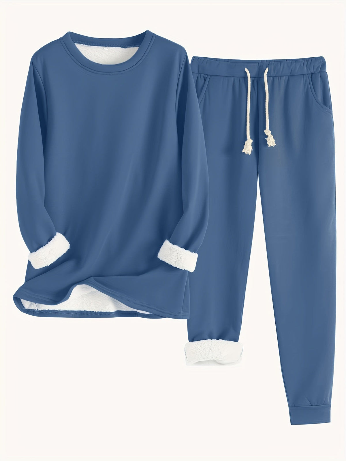 Riley – Cozy Fleece Lounge Set