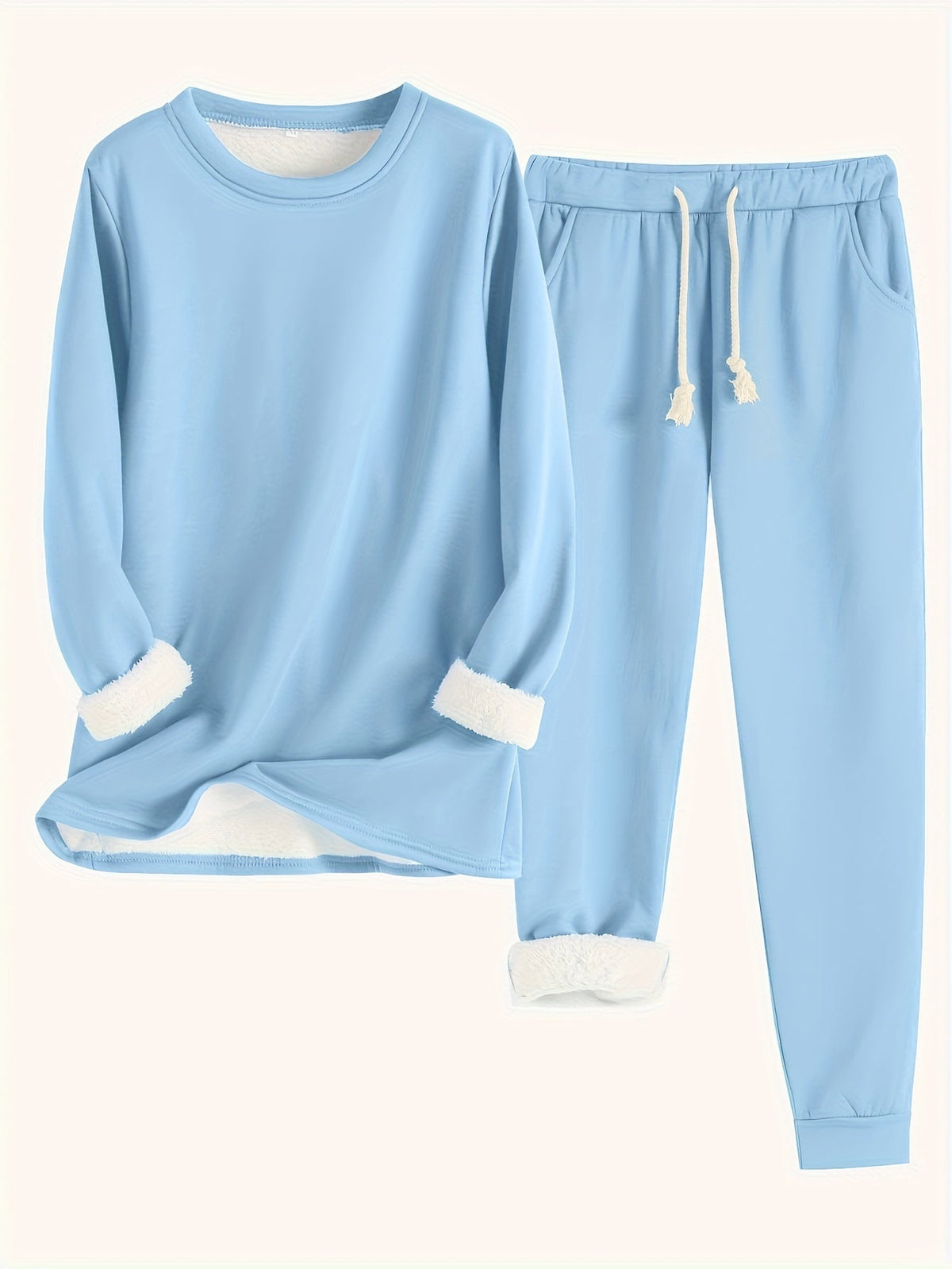 Riley – Cozy Fleece Lounge Set
