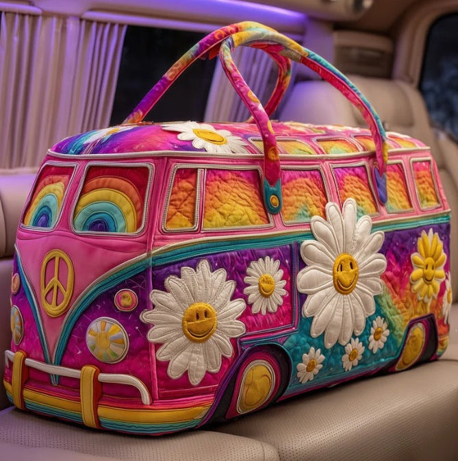 Joyvana - Quilted Travel Duffle Bag