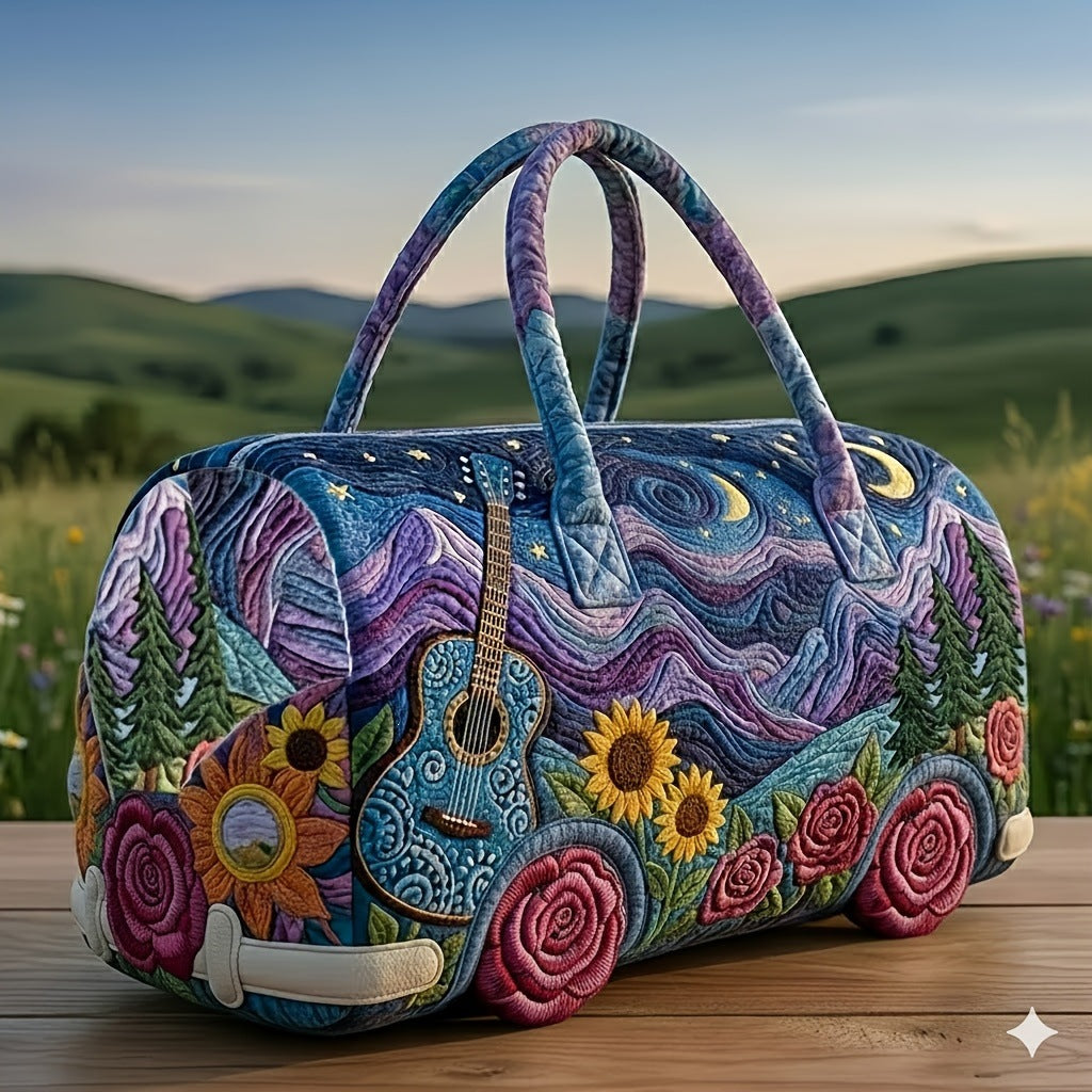Melodyvana - Quilted Travel Duffle Bag