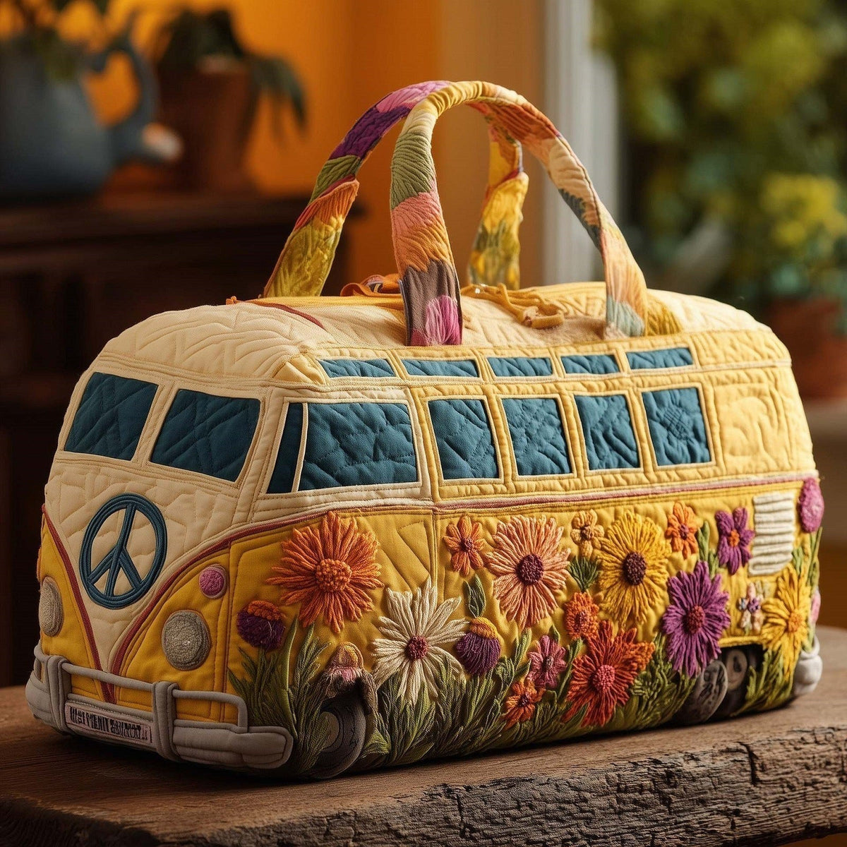 Bloomvana - Quilted Travel Duffle Bag