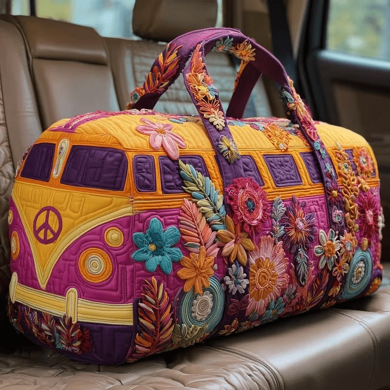 Floravana - Quilted Travel Duffle Bag