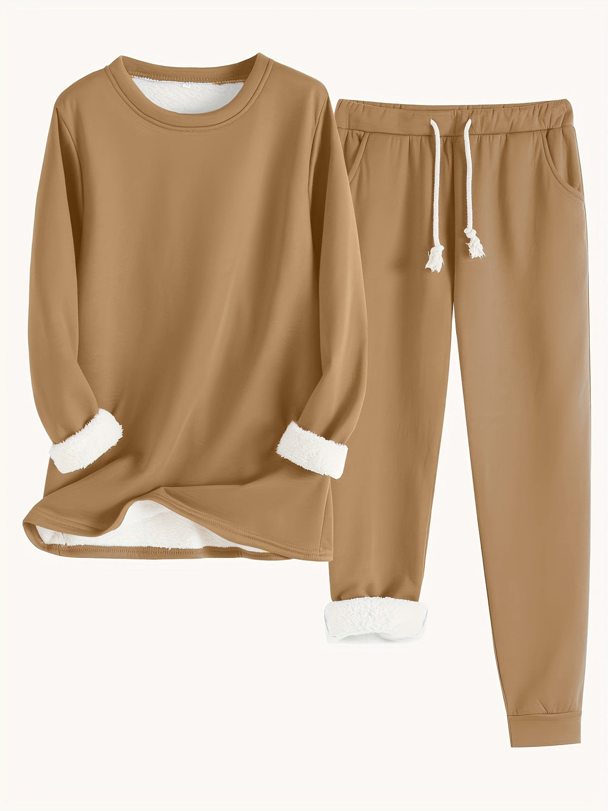 Riley – Cozy Fleece Lounge Set