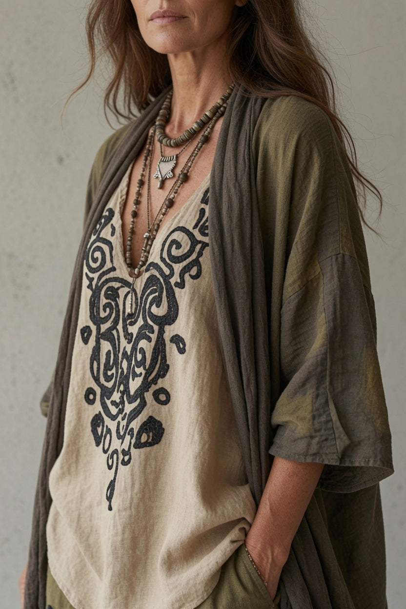 Denise - Bohemian Three-Piece Set