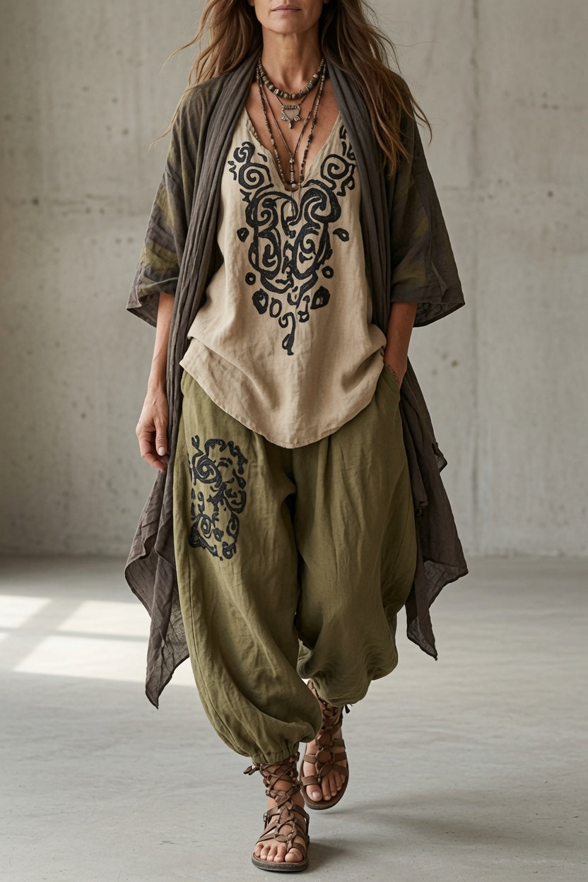 Denise - Bohemian Three-Piece Set