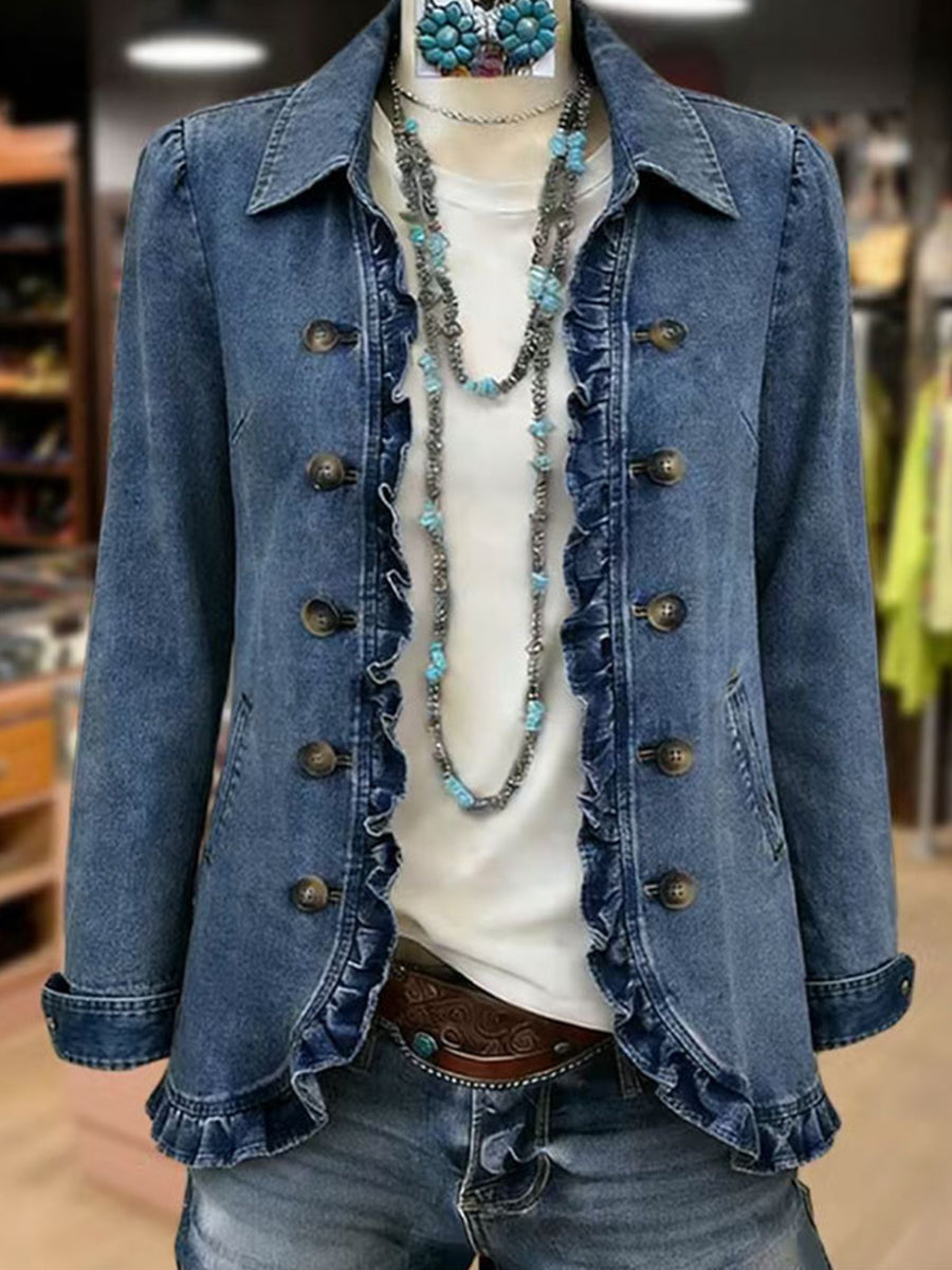 Michelle - Ruffled Jacket
