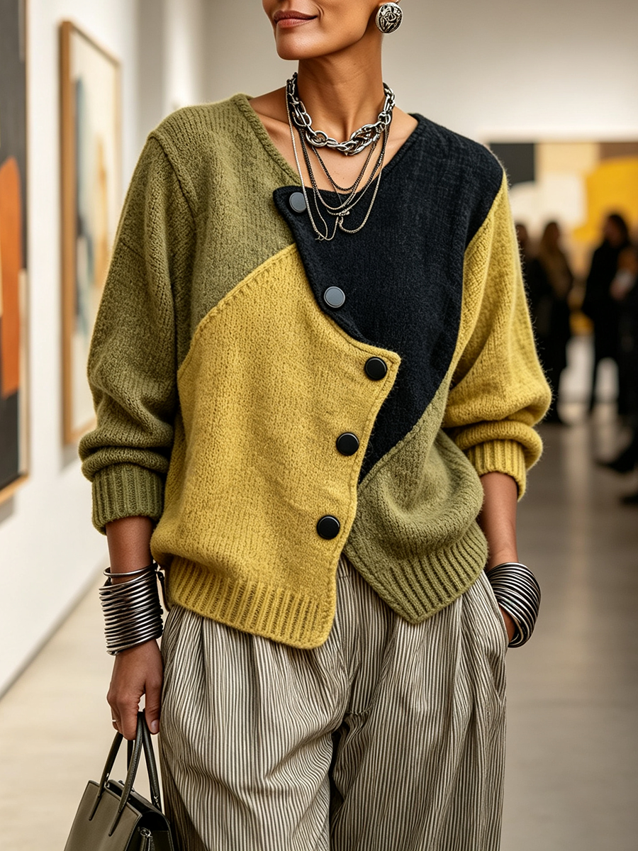 Ciara - Elegant Cozy Knitted Sweater