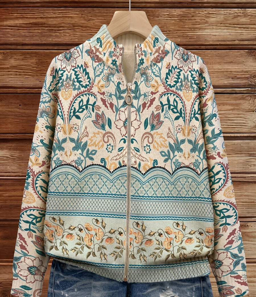 Sybilla - Vintage Floral Botanical Border Print