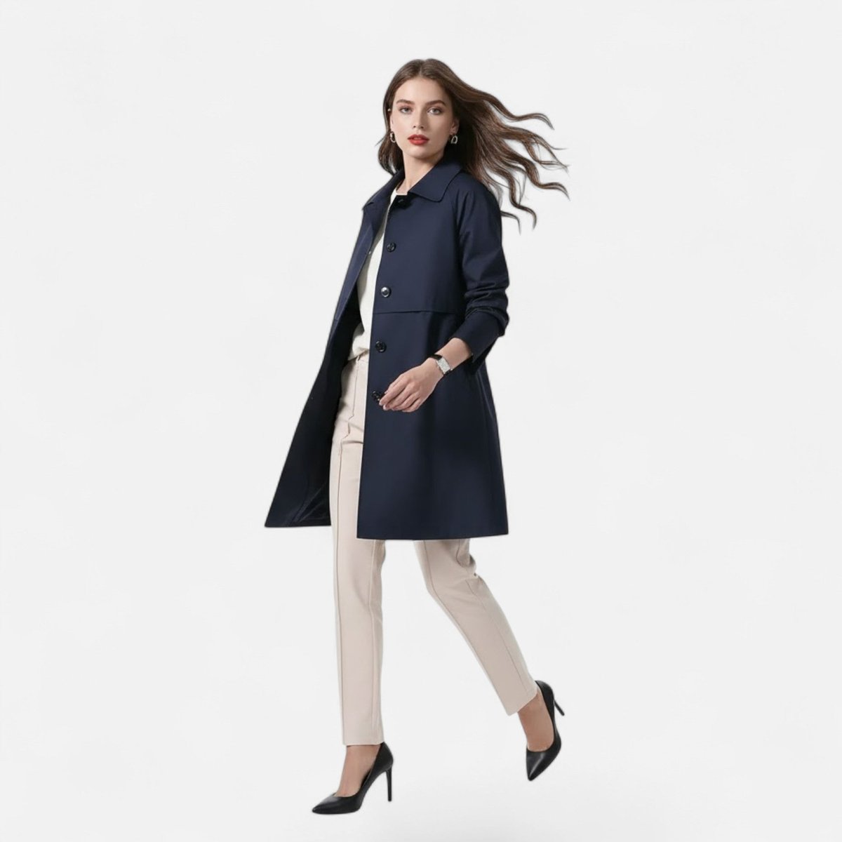 Margery - Tailored Mid-Length Coat