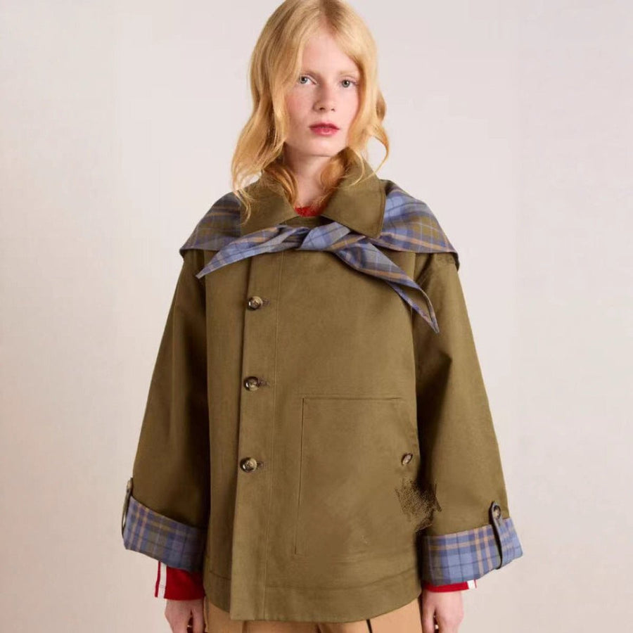 Lorna - Oversized Double-Breasted Utility Coat