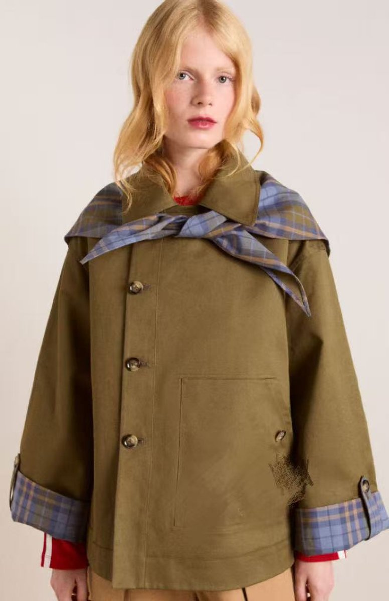 Lorna - Oversized Double-Breasted Utility Coat